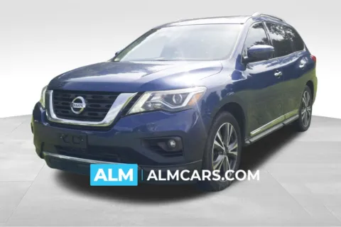Blue 2020 Nissan Pathfinder Platinum for sale in Lumberton, NC