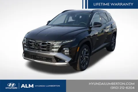 Black 2026 Hyundai Tucson Hybrid Limited for sale in Lumberton, NC