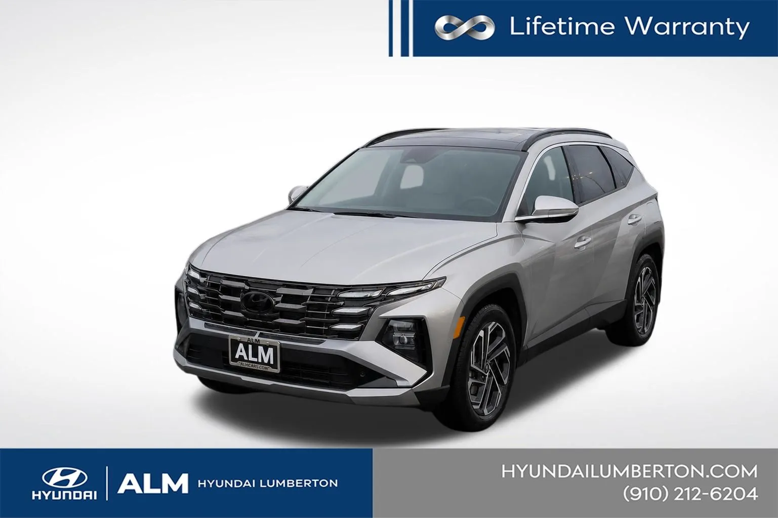 Silver 2026 Hyundai Tucson Hybrid Limited for sale in Lumberton, NC