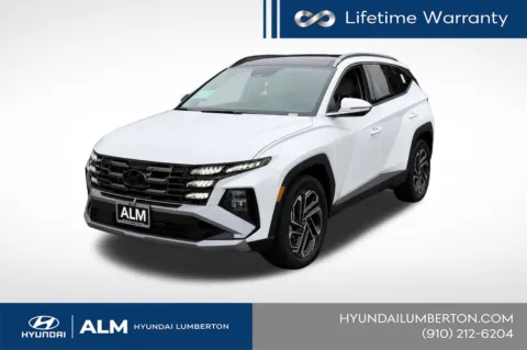White 2026 Hyundai Tucson Hybrid Limited for sale in Lumberton, NC