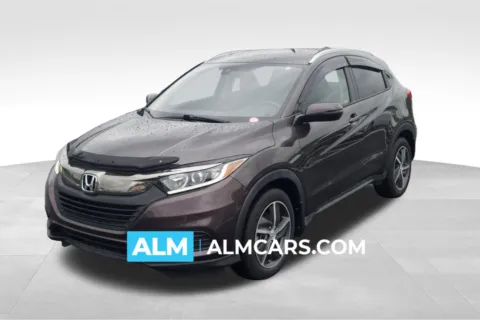 Black 2021 Honda HR-V EX-L for sale in Lumberton, NC