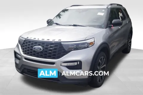 Silver 2022 Ford Explorer ST-Line for sale in Lumberton, NC
