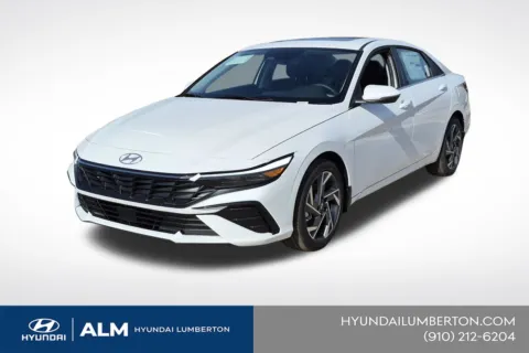 White 2026 Hyundai Elantra Limited for sale in Lumberton, NC