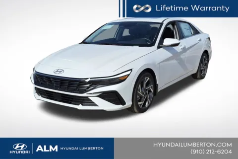 White 2026 Hyundai Elantra Limited for sale in Lumberton, NC