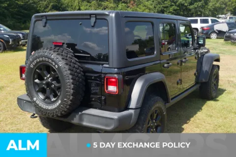 Another view of 2020 Jeep Wrangler Unlimited Sport for sale in Lumberton, NC at ALM Hyundai Lumberton