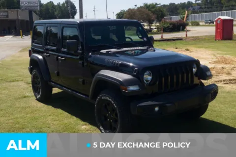 Another view of 2020 Jeep Wrangler Unlimited Sport for sale in Lumberton, NC at ALM Hyundai Lumberton