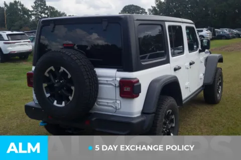 Another view of 2024 Jeep Wrangler Rubicon 4xe for sale in Lumberton, NC at ALM Hyundai Lumberton