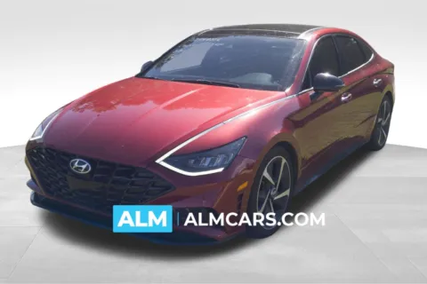 Red 2023 Hyundai Sonata SEL Plus for sale in Lumberton, NC