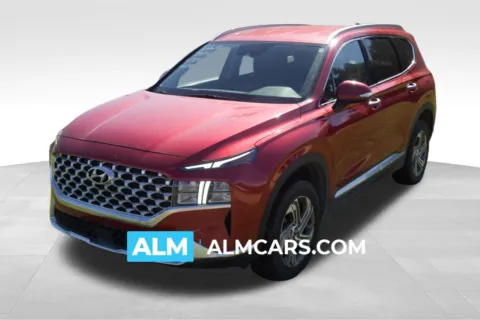 Red 2021 Hyundai Santa Fe SEL for sale in Lumberton, NC