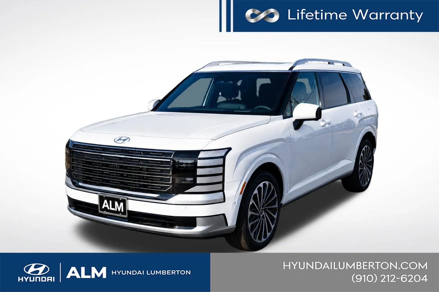 White 2027 Hyundai Palisade Hybrid Calligraphy for sale in Lumberton, NC