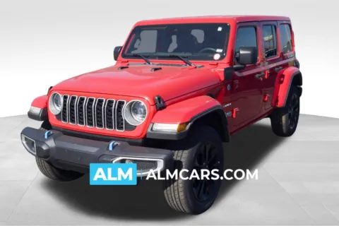 Red 2024 Jeep Wrangler Sahara 4xe for sale in Lumberton, NC