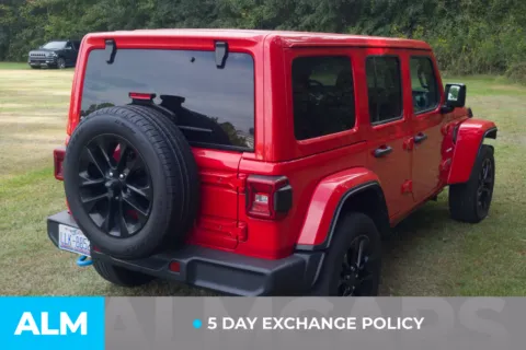 Another view of 2024 Jeep Wrangler Sahara 4xe for sale in Lumberton, NC at ALM Hyundai Lumberton