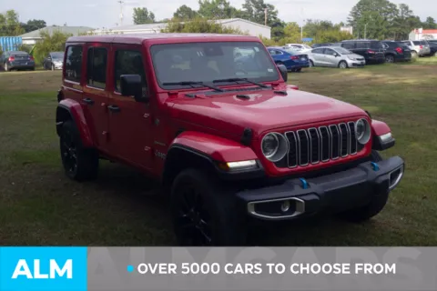 Photos of 2024 Jeep Wrangler Sahara 4xe for sale in Lumberton, NC at ALM Hyundai Lumberton