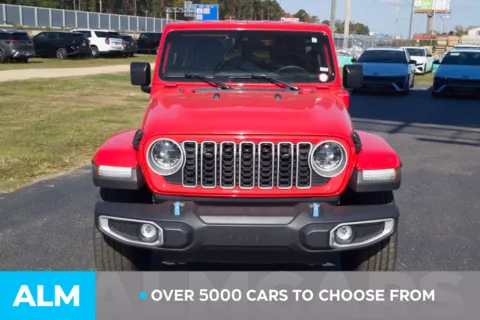 Photos of 2024 Jeep Wrangler Sahara 4xe for sale in Lumberton, NC at ALM Hyundai Lumberton