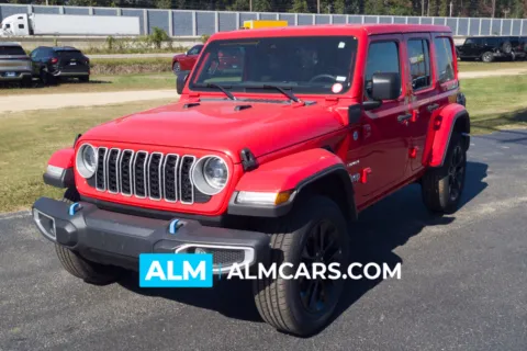Red 2024 Jeep Wrangler Sahara 4xe for sale in Lumberton, NC