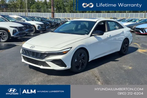White 2026 Hyundai Elantra SEL Sport Plus for sale in Lumberton, NC