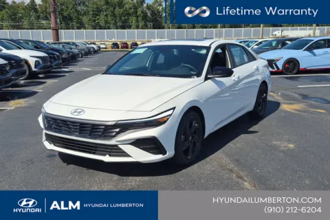 White 2026 Hyundai Elantra SEL Sport Plus for sale in Lumberton, NC