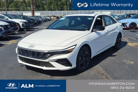 White 2026 Hyundai Elantra SEL Sport Plus for sale in Lumberton, NC