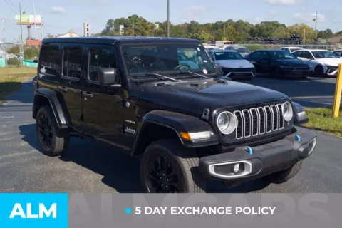 Another view of 2024 Jeep Wrangler Sahara 4xe for sale in Lumberton, NC at ALM Hyundai Lumberton
