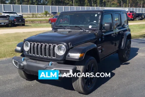 Black 2024 Jeep Wrangler Sahara 4xe for sale in Lumberton, NC