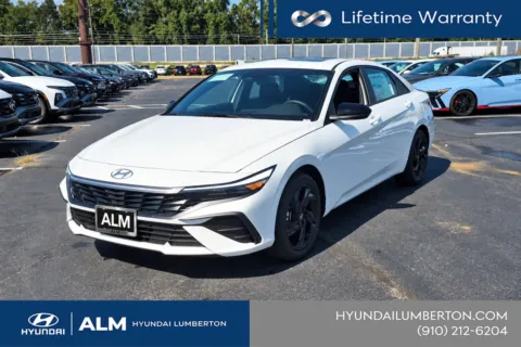 White 2026 Hyundai Elantra SEL Sport Plus for sale in Lumberton, NC