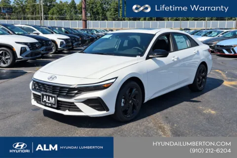 White 2026 Hyundai Elantra SEL Sport Plus for sale in Lumberton, NC
