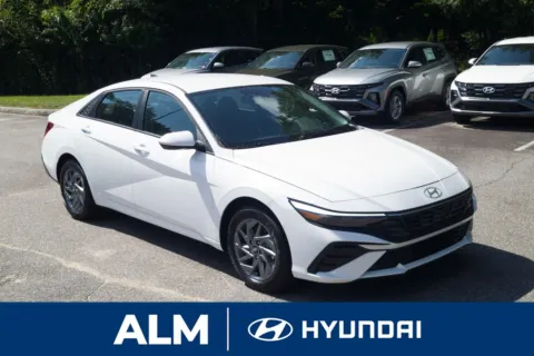 Another view of 2025 Hyundai Elantra Hybrid Blue for sale in Lumberton, NC at ALM Hyundai Lumberton