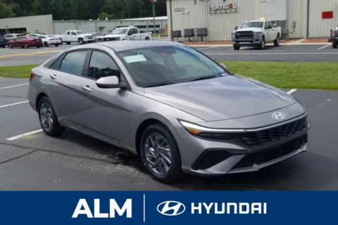 Another view of 2025 Hyundai Elantra Hybrid Blue for sale in Lumberton, NC at ALM Hyundai Lumberton