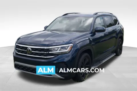 Black 2022 Volkswagen Atlas 3.6L V6 SE w/Technology for sale in Lumberton, NC