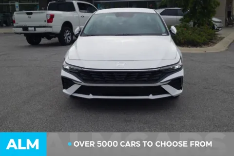 Another view of 2024 Hyundai Elantra Hybrid Blue for sale in Lumberton, NC at ALM Hyundai Lumberton