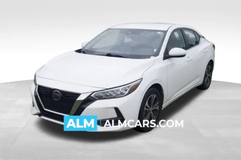 White 2023 Nissan Sentra SV for sale in Lumberton, NC