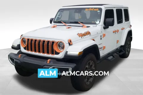 White 2024 Jeep Wrangler Sahara for sale in Lumberton, NC