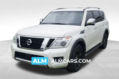 White 2017 Nissan Armada Platinum for sale in Lumberton, NC