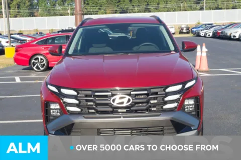 Another view of 2025 Hyundai Tucson Hybrid Blue for sale in Lumberton, NC at ALM Hyundai Lumberton