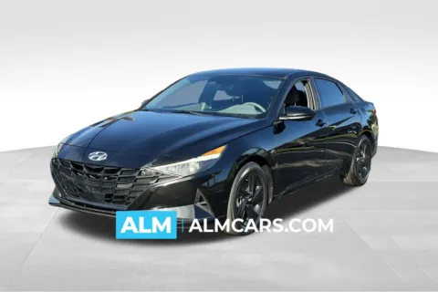 Black 2021 Hyundai Elantra SEL for sale in Lumberton, NC