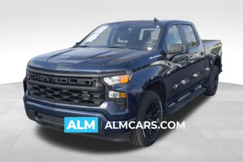 Blue 2023 Chevrolet Silverado 1500 Custom for sale in Lumberton, NC