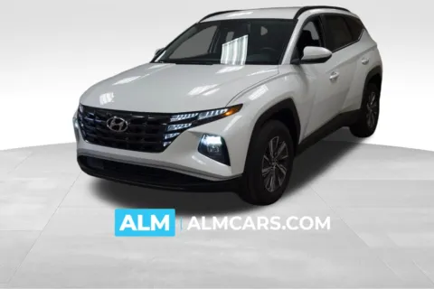 White 2024 Hyundai Tucson Hybrid Blue for sale in Lumberton, NC