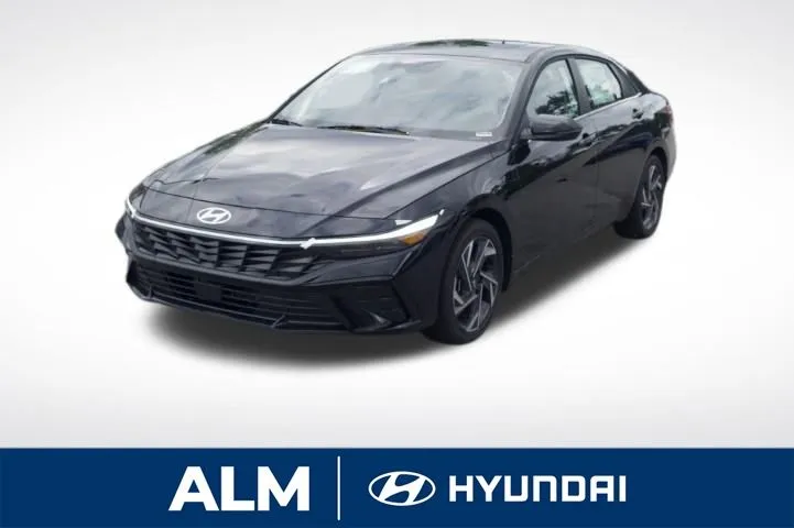Black 2025 Hyundai Elantra Hybrid Limited for sale in Lumberton, NC