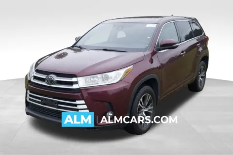 Red 2017 Toyota Highlander LE Plus for sale in Lumberton, NC