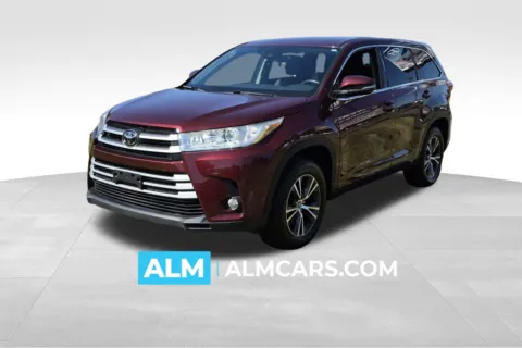 Red 2017 Toyota Highlander LE Plus for sale in Lumberton, NC