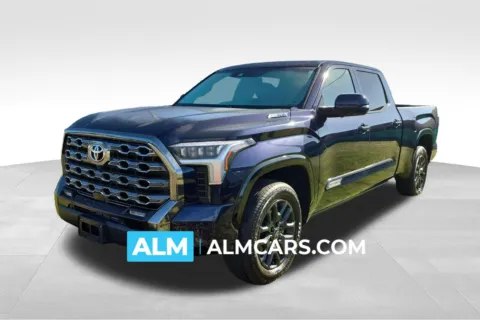 Black 2025 Toyota Tundra Hybrid Platinum for sale in Lumberton, NC