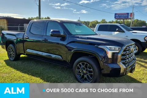 Another view of 2025 Toyota Tundra Hybrid Platinum for sale in Lumberton, NC at ALM Hyundai Lumberton