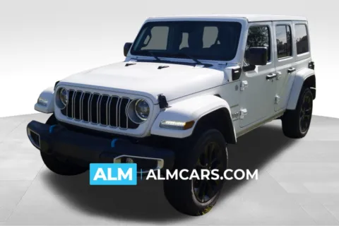White 2024 Jeep Wrangler Sahara 4xe for sale in Lumberton, NC