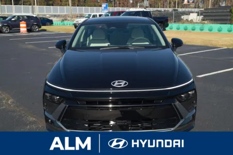 Photos of 2026 Hyundai Sonata Hybrid Blue for sale in Lumberton, NC at ALM Hyundai Lumberton