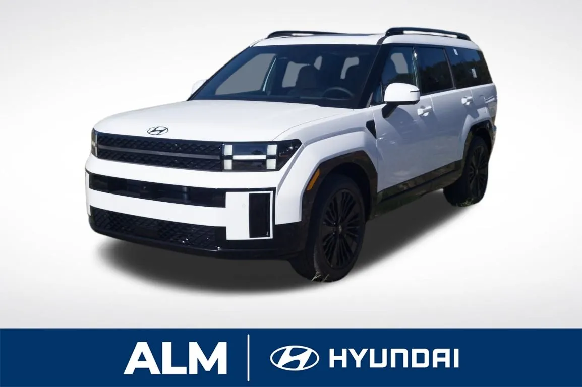 White 2026 Hyundai Santa Fe Hybrid Calligraphy for sale in Lumberton, NC