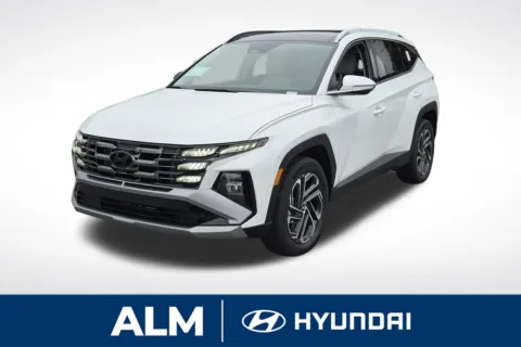 White 2026 Hyundai Tucson Hybrid Limited for sale in Lumberton, NC
