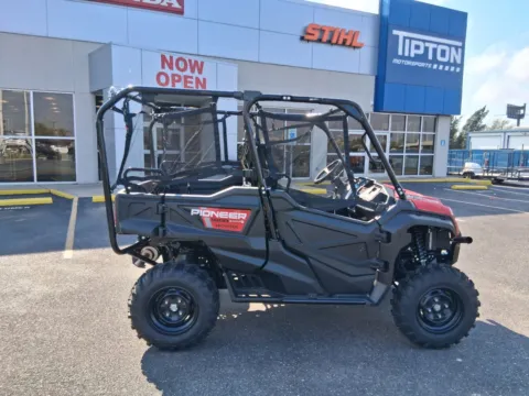 Red 2025 HONDA Pioneer 1000-5 Base for sale in Brownsville, TX