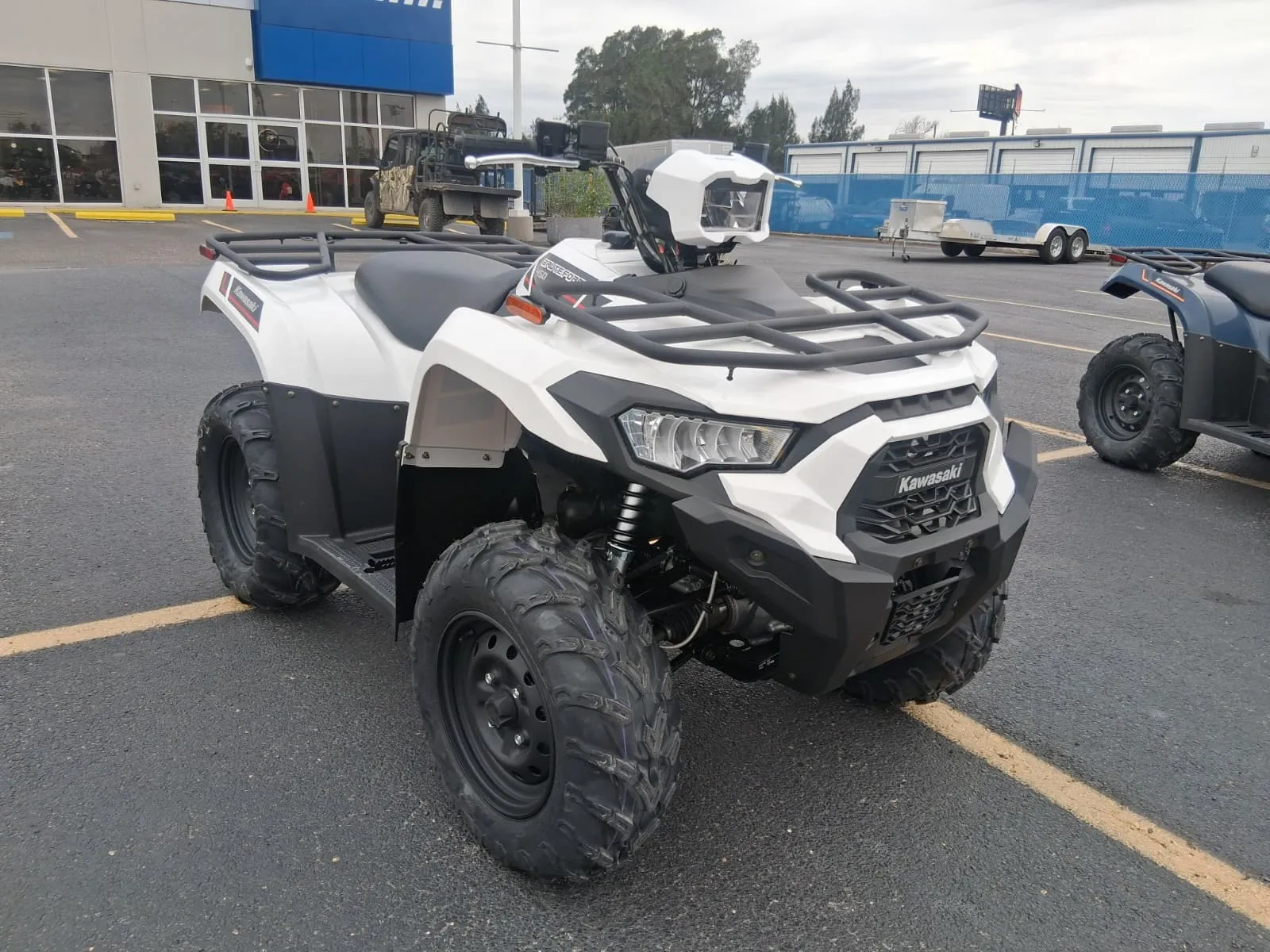 White 2025 Kawasaki Brute Force 450 4x4 for sale in Brownsville, TX