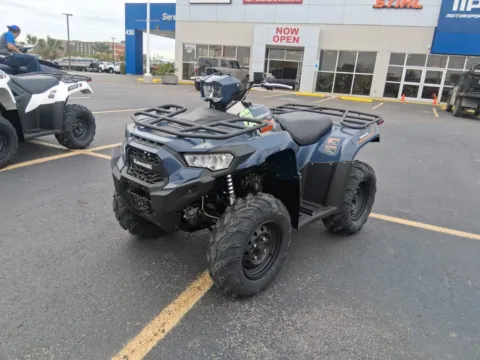 Blue 2025 Kawasaki Brute Force 450 4x4 for sale in Brownsville, TX