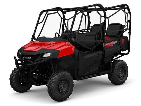 Red 2026 HONDA Pioneer 700-4 Base for sale in Brownsville, TX